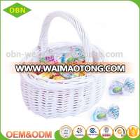 Wholesale newest and cheapest handmade colored fancy names wicker baskets or gift baskets