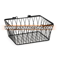 rectangular wire basket