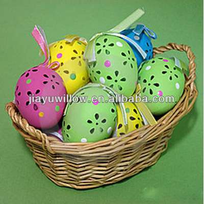 Small Wicker easter gift Basket wholesale