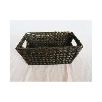 black water hyacinth basket seagrass baeket sea grass basket