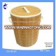 Bamboo Round Laundry Storage Basket