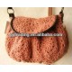 fashion sweet crochet straw bag